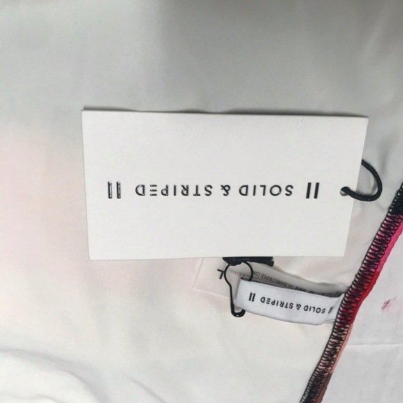 NEW Solid & striped swim size L - Picture 4 of 5